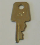 Cheney Suitcase Key No. 30Y
