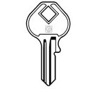 MS10 Key Blank