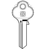 MS19 Key Blank
