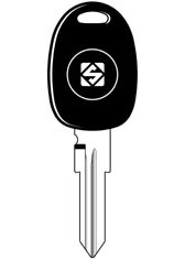 GT15RCT5 Transponder Key Blank